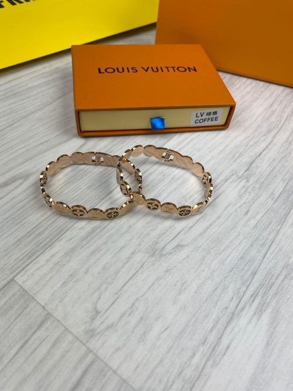 Louis Vuitton Monogram Golden Bracelet Louis Vuitton Monogram Golden Bracelet