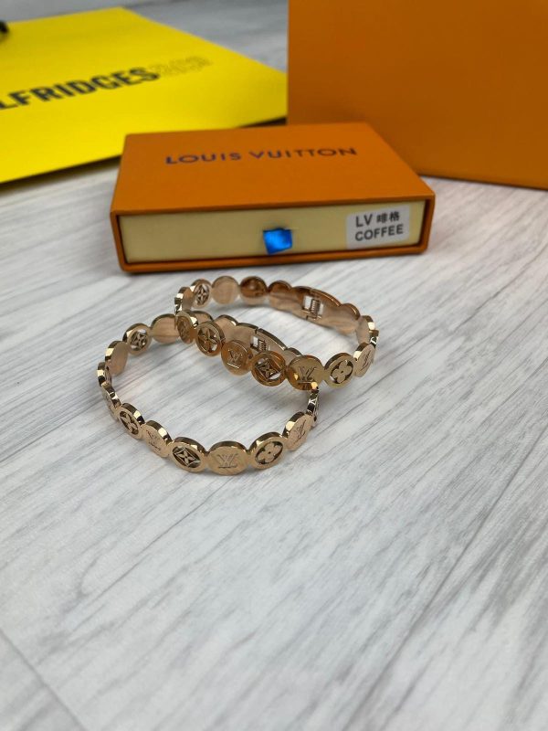 Louis Vuitton Monogram Golden Bracelet Louis Vuitton Monogram Golden Bracelet