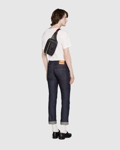 Gucci Mens Monogram Belt Bag