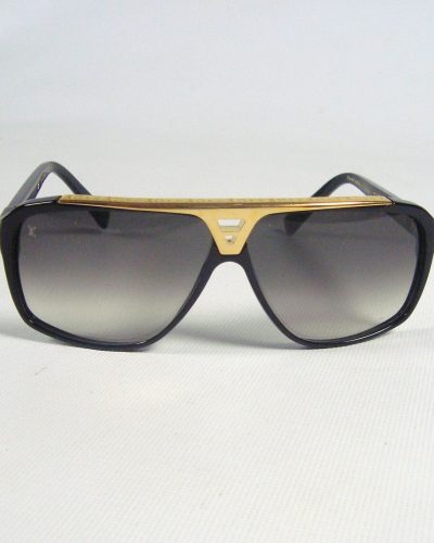Louis Vuitton Sunglass with Monogram Gold Bar