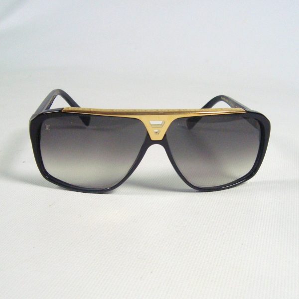 Louis Vuitton Sunglass with Monogram Gold Bar