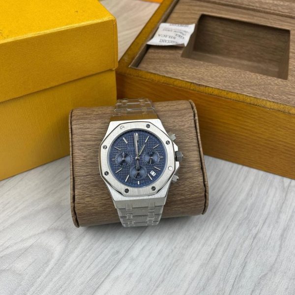 Audemars Piguet Royal Oak Silver with box & paper work