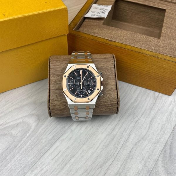 Audemars Piguet Royal Oak Gold & Silver with box & paper work