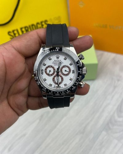 Rolex Oyster Perpetual Rubber Strap with Box & Paper Work