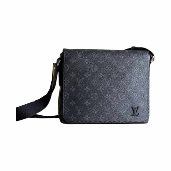 Louis Vuitton Messenger Bag with Monogram Canvas