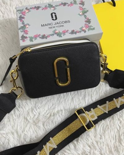 Mark Jacob Black & White Crossbody & Shoulder Strap Bag
