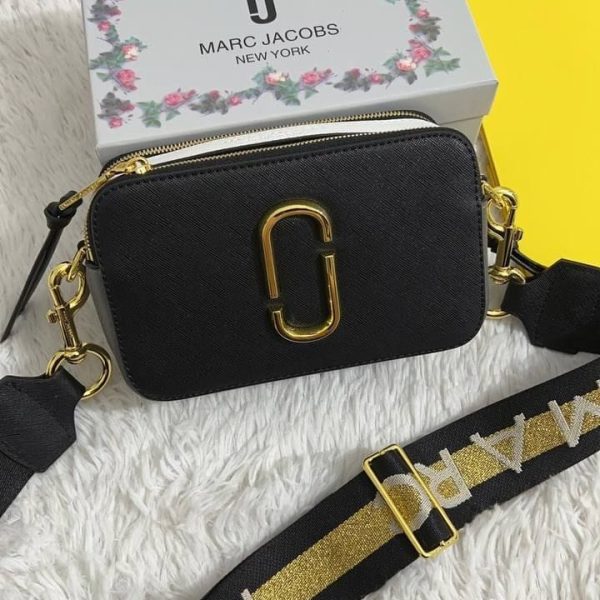 Mark Jacob Black & White Crossbody & Shoulder Strap Bag