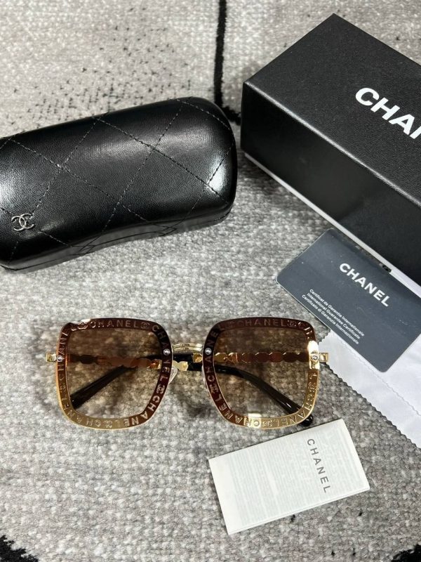 Chanel Square Classic Frame Sunglasses in 3 Different Colors Chanel Square Classic Frame Sunglasses in 3 Different Colors