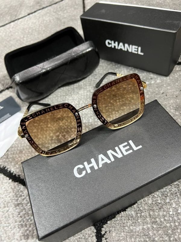Chanel Square Classic Frame Sunglasses in 3 Different Colors Chanel Square Classic Frame Sunglasses in 3 Different Colors