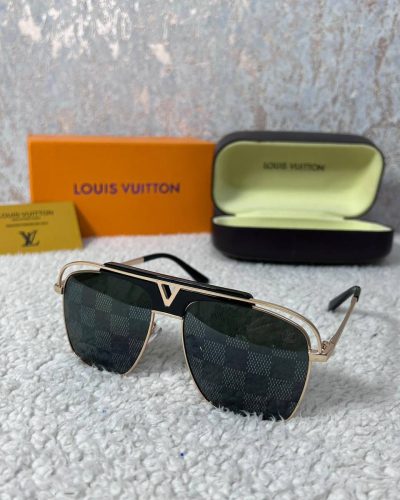 Louis Vuitton Metal Frame Black Eyewear