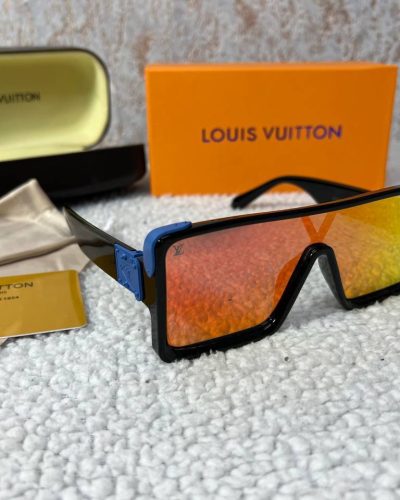 Louis Vuitton Black Square Frame Shadow Sunglasess