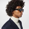Louis Vuitton Black and Golden Frame Sunglasses