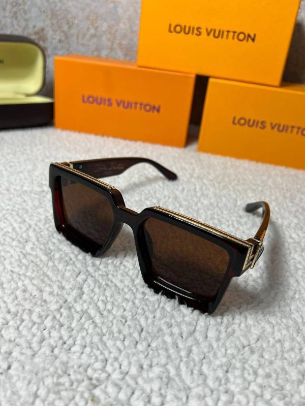 Louis Vuitton Square Frame Brown Sunglasses5038 Louis Vuitton Square Frame Brown Sunglasses