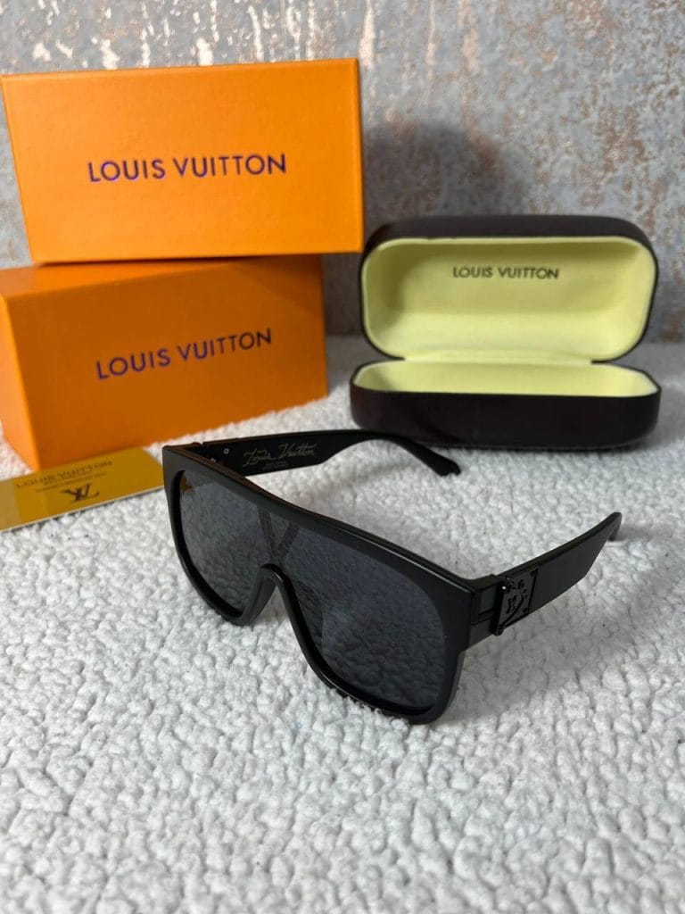 Louis Vuitton Black Square Frame Eyewear