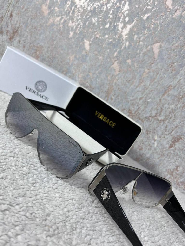 Versace Frameless Faded Grey Eyewear