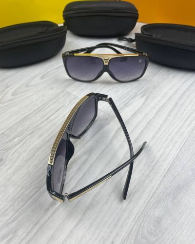 Louis Vuitton Gloden Black Frame Faded Lens Eyewear