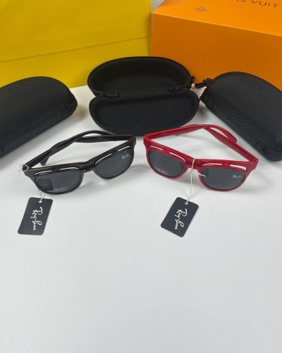 Ray Ban Light Cat Eye Eyewear in Red and Black Color Ray Ban Light Cat Eye Eyewear in Red and Black Color
