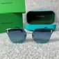 Tiffany & Co. Curved Square Frame Blue Sunglasess
