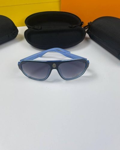 Cartier Black and Blue Frame Simply Elegant Eyewear
