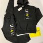 Nike Black Printed Tracksuit with Pullover Hoodie in black