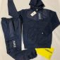 Nike Logo Printed Tracksuit with Hoodie in navy blue Color