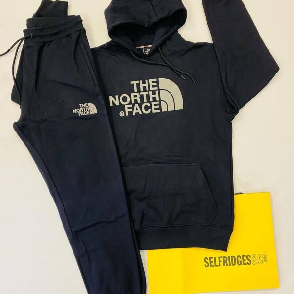 The North Face Tracksuit with Hoodie in blue Color