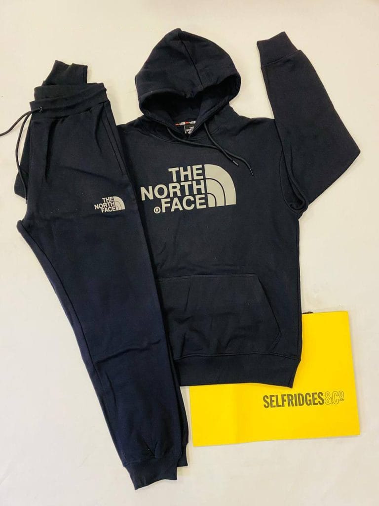 The North Face Tracksuit with Hoodie in blue Color