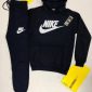 Nike Logo Printed Comfortable Tracksuit with Pullover Hoodie in 2 Colors