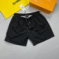 Burberry Graphics Printed Shorts in black Color