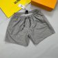 Burberry Graphics Printed Shorts in grey Color