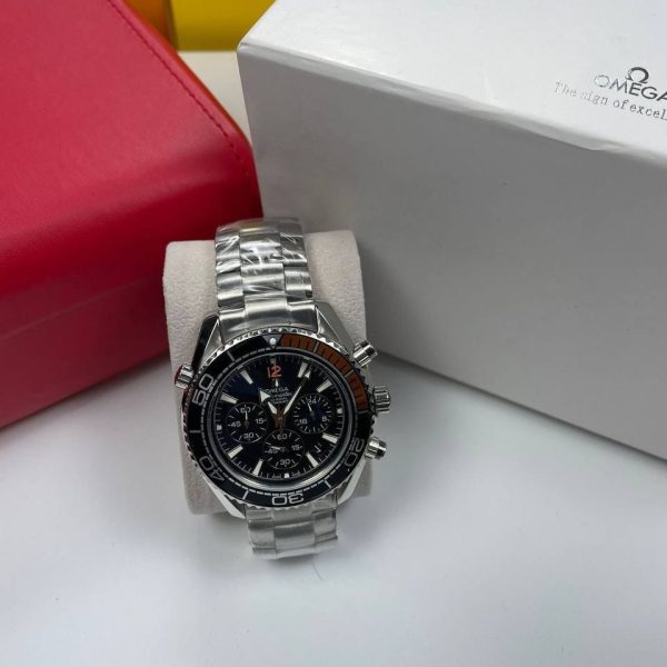 Omega Seamaster Luxury Watch Black Dial