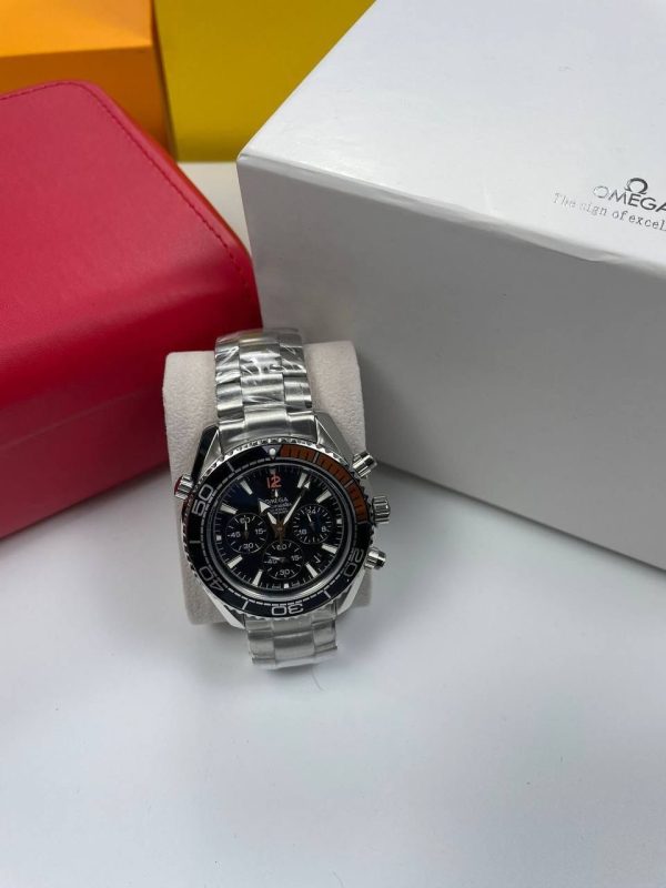Omega Seamaster Luxury Watch Black Dial