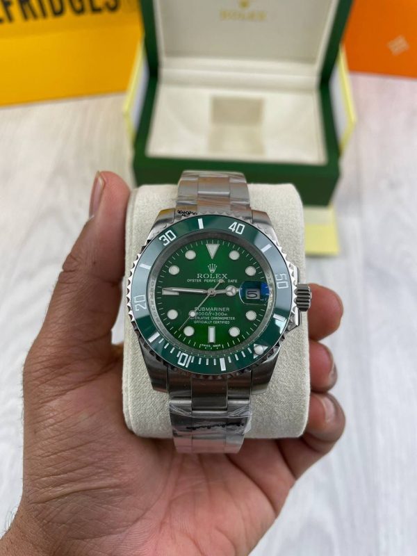 Rolex Stunning Green Dial Watch