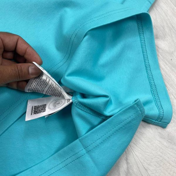 Moncler Blue Polo Shirth with Short