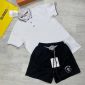Moncler White Polo Shirts with Short