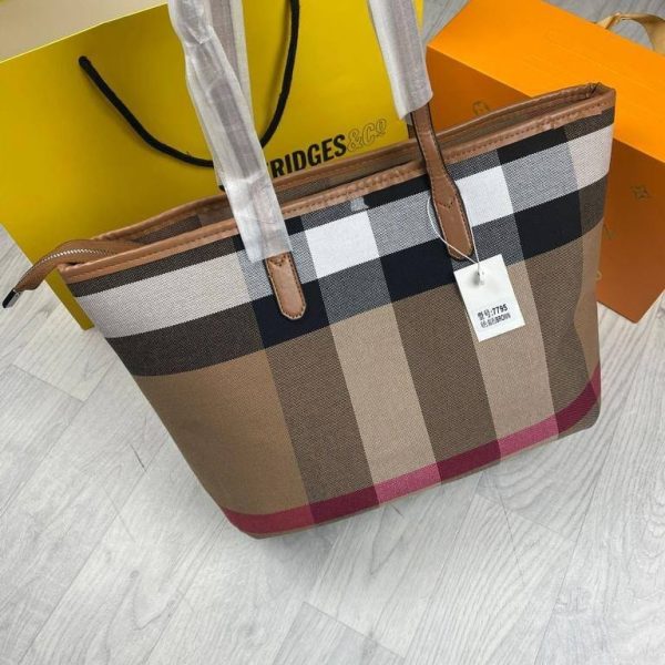 Burberry Coco Checked Bag