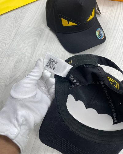Fendi Monster Black Cap