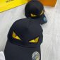Fendi Monster Black Cap