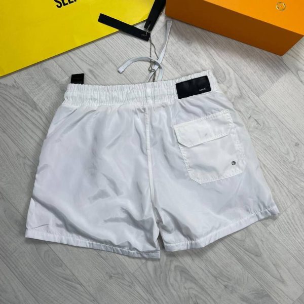 Amiri Shorts in Black and White Color