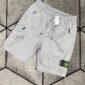 Moncler Zippers Shorts in grey Color