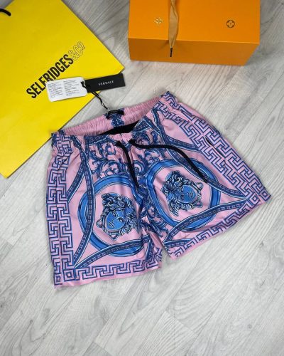 Versace Luxurious Designed Shorts pink deft