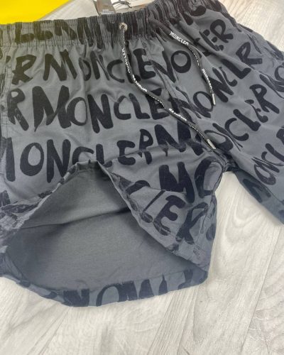 Moncler Black Shorts