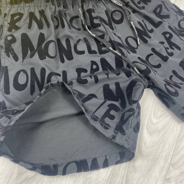 Moncler Black Shorts