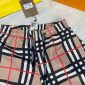 Burberry Black Check Shorts