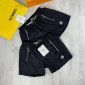 Moncler Zipper Black Shorts