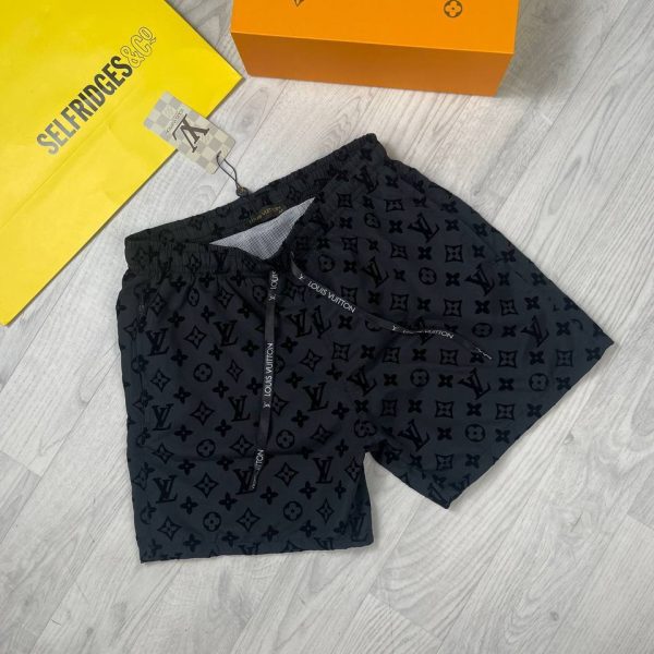 Louis Vuitton Black Swim Shorts