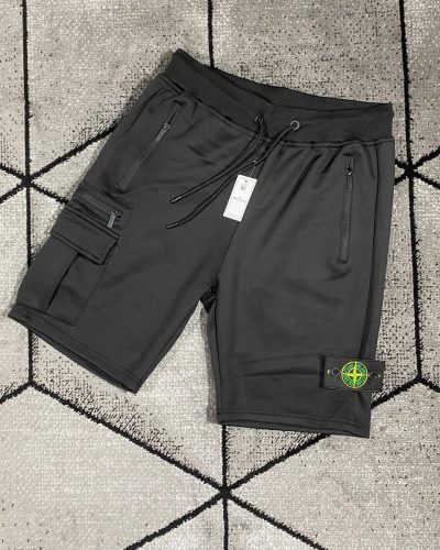 Stone Island Shorts in black Color Stone Island Shorts in black Color