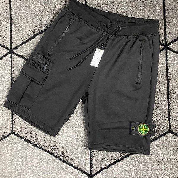 Stone Island Shorts in black Color