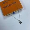 Louis Vuitton Padlock Necklace in Silver 100% Stainless Steel Comes in Box