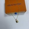 Louis Vuitton Padlock Necklace in Silver and Gold 100% Stainless Steel Comes in Box